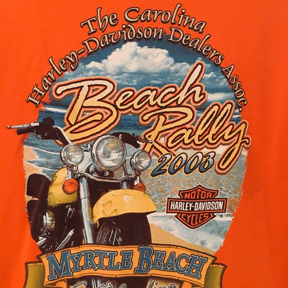 Vintage Harley Davidson T-Shirt Myrtle Beach 2003 - Picture 2 of 5